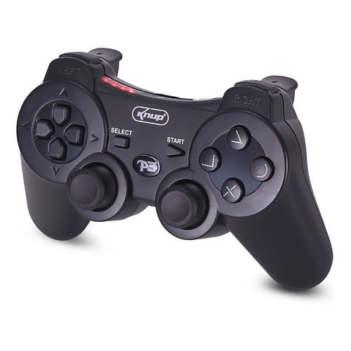 Controle PS3 PC Knup Wireless Sem fio - KP-GM006