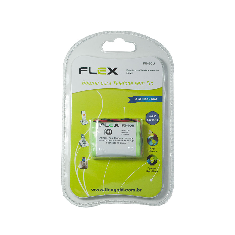 Bateria para telefone sem fio FX-60U