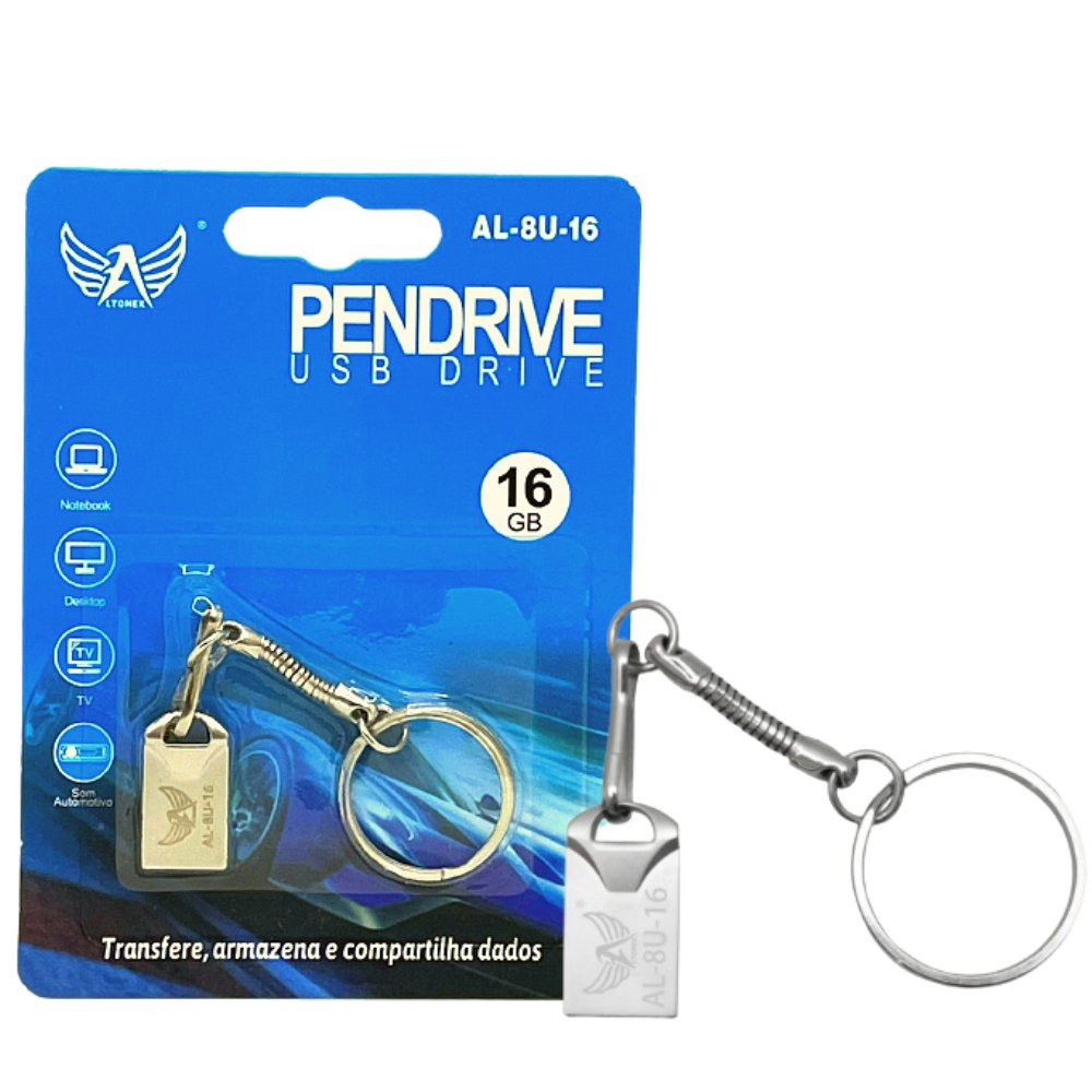 Pendrive Metal 16GB ALTOMEX AL-8U-16