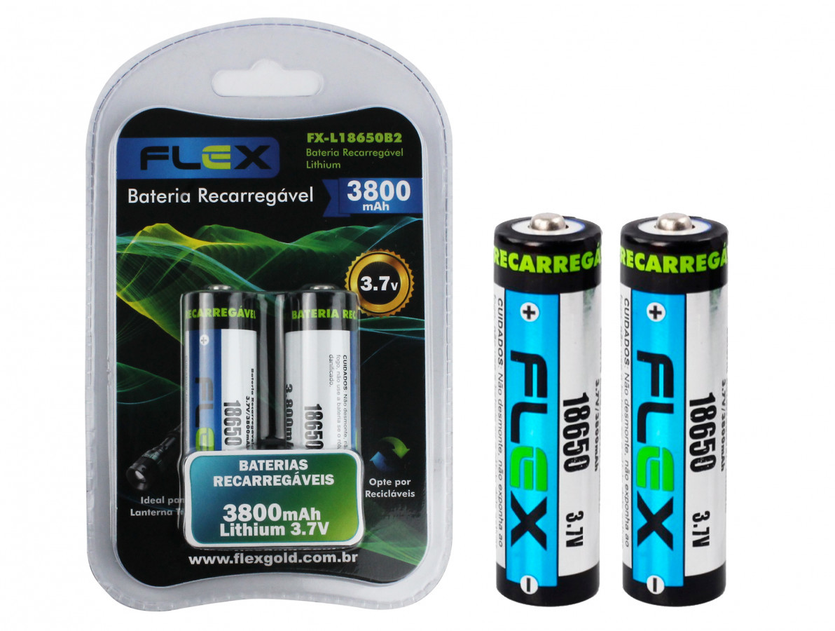 Bateria Recarregável  FX-L18650B2