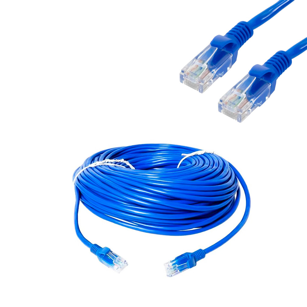 Cabo De Rede RJ45 Azul 5mts, Flex, XC-CR-5M