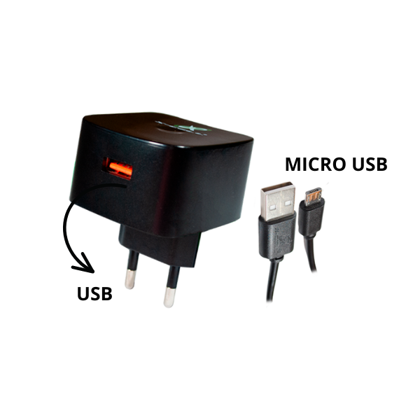 Carregador TURBO + CABO MICRO USB  XC-UR34