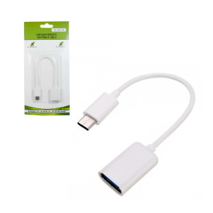 Cabo Adaptador Tipo C x USB OTG Fêmea Para Pendrive Teclado Mouse X-CELL XC-ADP-09