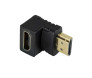 Adaptador HDMI-Fêmea x HDMI-Macho-90° XC-APP-HDMI