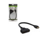 HDMI (macho) para 2 HDMI (fêmea) adaptador splitter XC-SW3